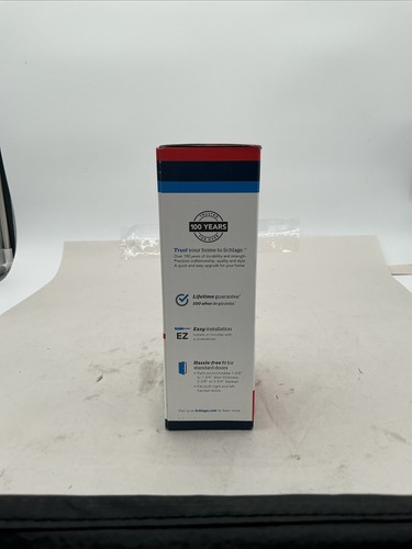 Schlage gleichschließend Eingang georgianischer Türknauf, Antik Messing - Bild 4 von 5