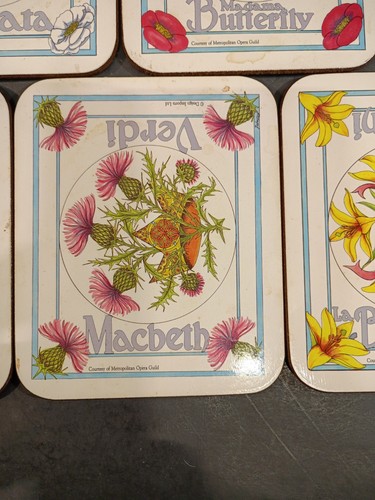 Jason Designer Collection Opera Coasters (set of 6) VGC in box - Picture 3 of 10