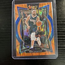 2024-25 Panini Select - Concourse Klay Thompson #38 Orange Flash Prizm