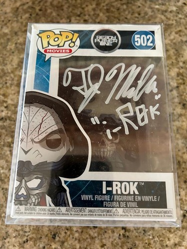 TJ MILLER READY PLAYER ONE PELÍCULA iROK COMEDIANTE DEADPOOL FIRMADO FUNKO POP CERTIFICADO DE AUTENTICIDAD JSA - Imagen 1 de 8