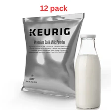 Keurig Premium Cafe Powdered Creamer 16 oz. 12/Carton (5000370311) check BB!