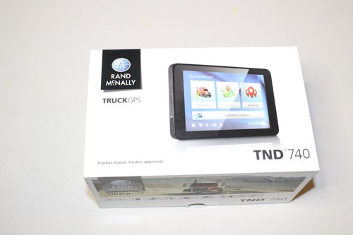 Rand McNally TND740 7,0" GPS Navigator SEMI LKW Navigator TEILE LESEN