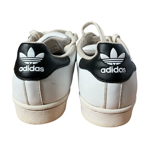 Adidas Originals Superstar Trainers Mens UK Size 5 US 5.5 EU 38 White Black - Foto 5 di 11