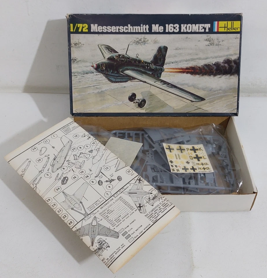 I133353 KIT HELLER 1/72 n. 237 - Aereo Messerschmitt Me 163 Komet - Immagine 3 di 4