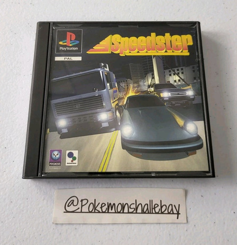 Speedster - Sony Playstation 1 (PS1) Game *W/ Manual - PAL - VGC Disc*