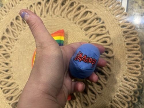 Yeowww! Rainbow Cat Ducky Catnip Rainbow Toy And Ball Lot Of 2 Toys - Picture 2 of 4