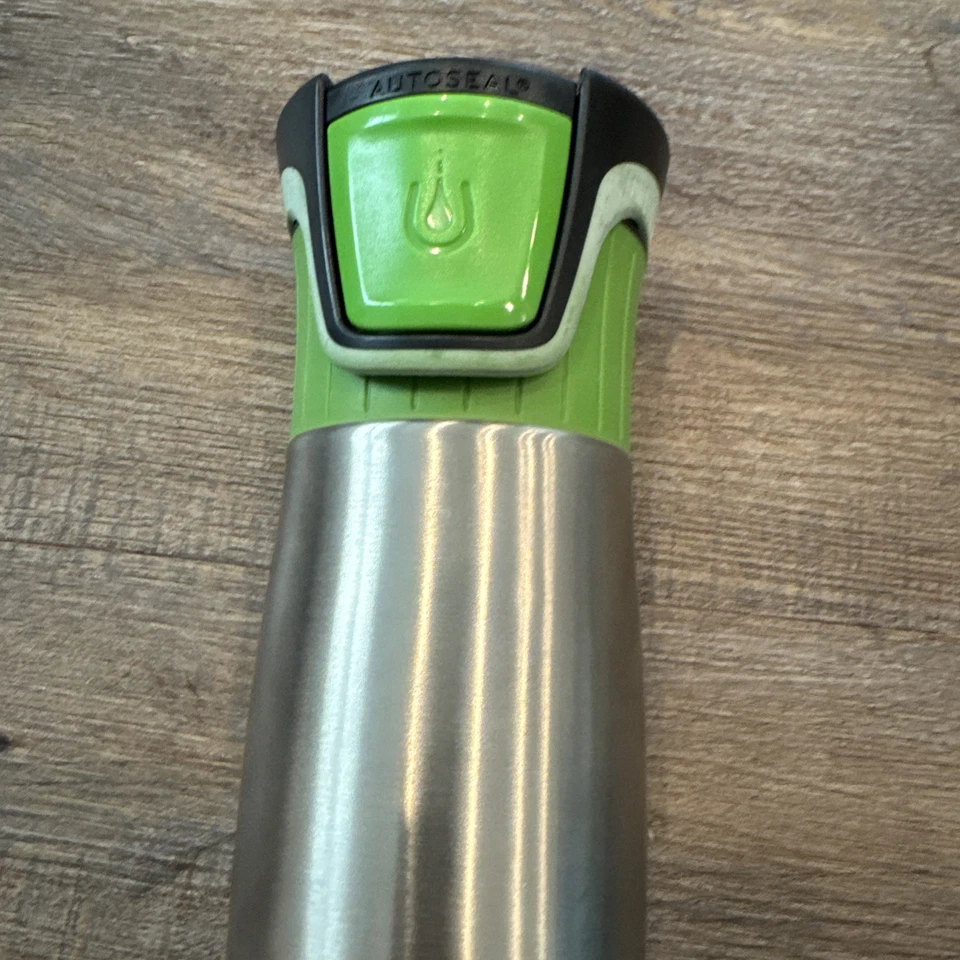 Taza de café Contigo verde y acero 16 oz Foto 3 de 4