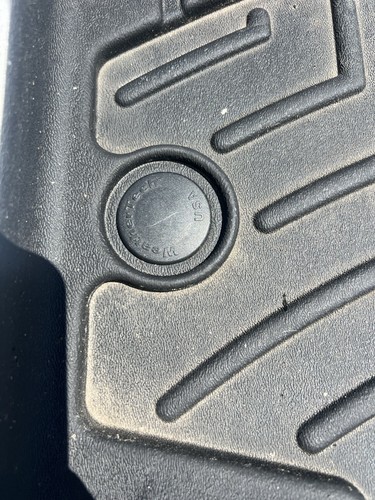 WeatherTech 2017 Chrysler Pacifica Van 449451 Floor Floor Mat Black 02076 - Picture 4 of 8
