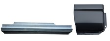 1986-1992 Jeep Comanche Mj Cab Corner Outer Rocker Panel Drivers Side