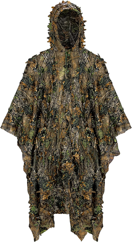 Ginsco 3D Leaf Woodland Ghillie Suit Camouflage Clothing for Hunting Bird Wat... - Picture 9 of 12