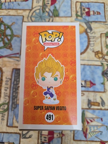 Funko Pop Dragon Ball Z Super Saiyan Vegito 491 - Imagen 4 de 4