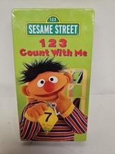 Sesame Street VHS Tape 123 Count With Me