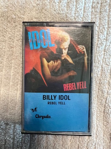 Billy Idol - Rebel Yell Cassette Tape Vintage Chrysalis 80s Rock Tested