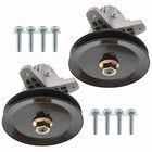 2 Pack Spindle Assembly W/Pulley Bolt Fit For Troy Bilt MTD 918-06991 618-06991