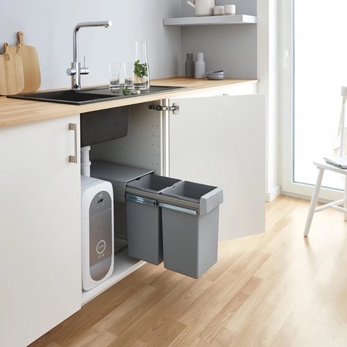 GROHE Küchenabfallsystem - 2 Behälter (je 15 l) - Bild 2 von 4