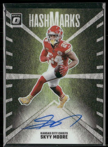 2024 Donruss Optic #HM-SME Skyy Moore Hash Marks Autogramm