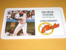 *1981 GEORGE FOSTER PERMA GRAPHICS SUPERSTAR CREDIT CARD*