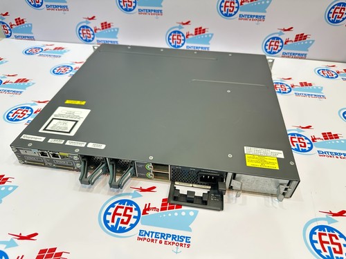 Cisco Catalyst WS-C3750X-24T-E V04 24-Port Switch C3KX-NM-10G Module - Picture 14 of 18