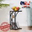 brown sofa snack table wood tv bed slide under couch dinner tray coffee tea new