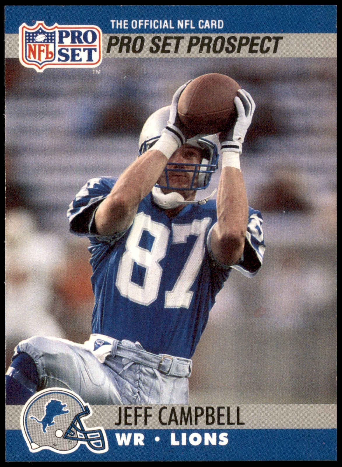 Jeff Campbell #732 1990 Pro Set