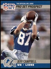 Jeff Campbell #732 1990 Pro Set