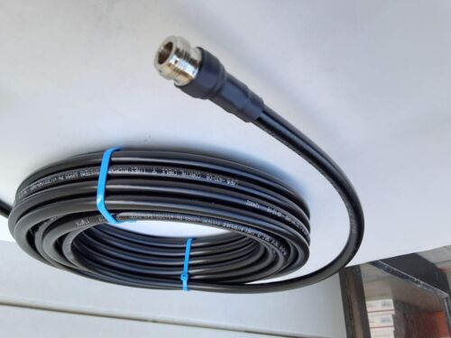 US MADE Times Microwave 50 FT LMR-400DB N Male/Female Ultra Loss 50 ohm RF Cable - Picture 2 of 2