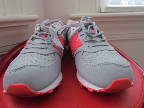 NEW BALANCE 574 LEATHER BOY'S WALKING SHOES SIZE 4M - Picture 3 of 6