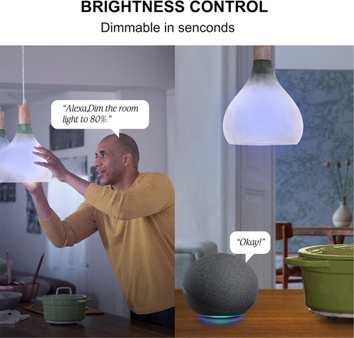  Smart Light Bulb   Wi-Fi Alexa Google IFTTT  7.8W  2 Pack B22 Sengled - Afbeelding 6 van 12