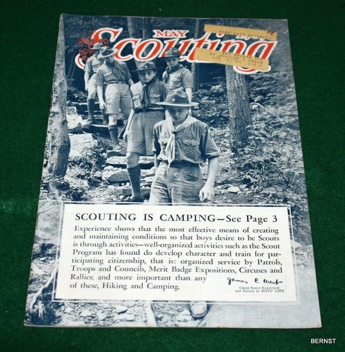 VINTAGE PFADFINDER - 1939 PFADFINDERZEITSCHRIFT - MAI. - Bild 1 von 3