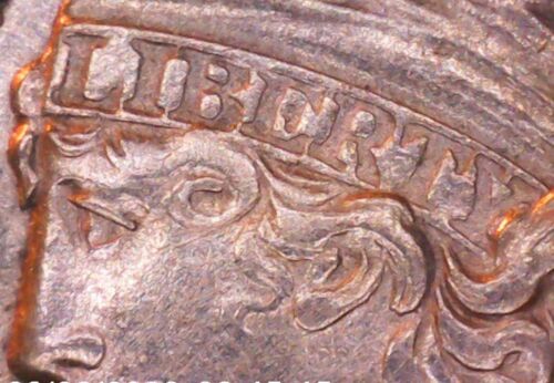 1832 Capped Bust Half Dime, Die Break Error; Vintage Old US Silver Coin Money - Picture 4 of 15