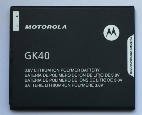 Batteria Originale Motorola GK40 per Moto E3 G4 Play XT1600 XT1601 XT1603 G5 - Foto 1 di 2