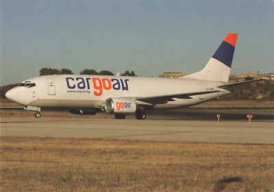 Postcard Airline CARGOAIR LZ-CGO Air425/2009 CC9.