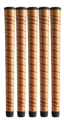 Set of 5 - Winn STANDARD  Dri-Tac Wrap Grips COPPER 5DTWR-CP