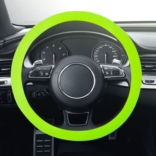 Universal Car Silicone Steering Wheel Cover Snake Pattern Auto Accessory Green - Picture 6 of 8