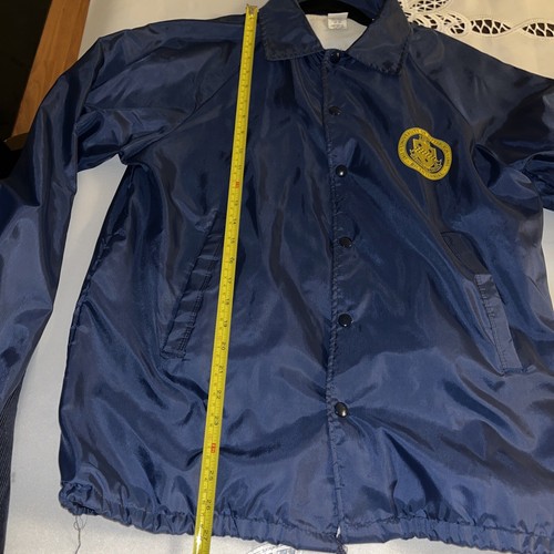 Vintage 1987 Pitt University of Pittsburgh Windbreaker Jacket Men’s Sz Medium - Picture 15 of 18
