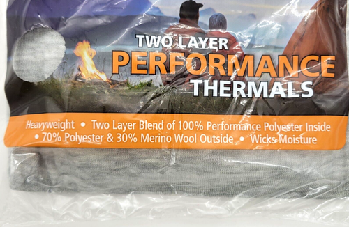 Inderra Performace zweilagig Thermo Crew Poly/Wolle Silvadur Herren Small NEU - Bild 3 von 7