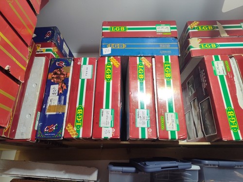 LGB Starter Set Empty Boxes Have Many Send Stock Number No Mogul Or Diesel Boxes - Picture 7 of 18