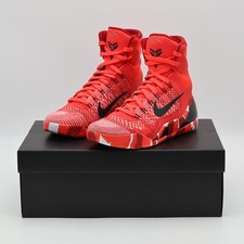 FZ7335-600 Nike Kobe 9 Elite Protro Bright Crimson and Emerald Green (Herren)