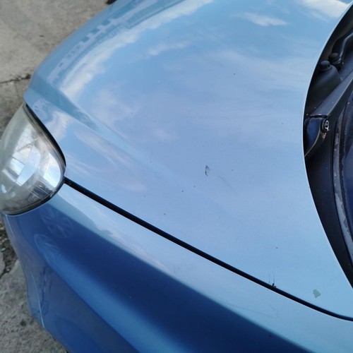 Opel Corsa D Motorhaube Haube Klappe Deckel Bonnet vorn Z21C Aeroblaumet - Bild 6 von 9