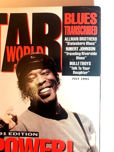 Guitar World Magazine JULY 1991 Jeff Beck Buddy Guy  Allman Brothers BB King vtg - Imagen 2 de 3