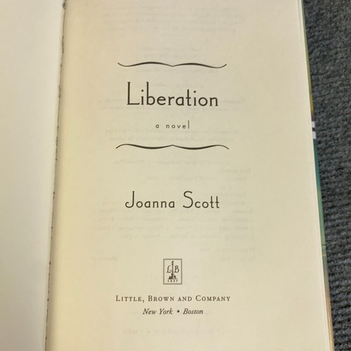 Liberation Joanna Scott 2005 1st Edition Hardcover DJ Historical World War 2 - Picture 8 of 12