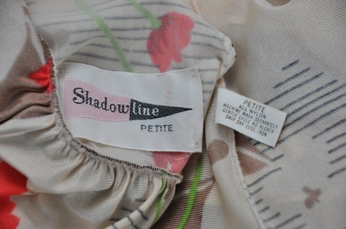 SET Abito e Abito Shadow Line Small PETITE Marrone Arancione Marrone Marrone Retro Vintage - Foto 9 di 9