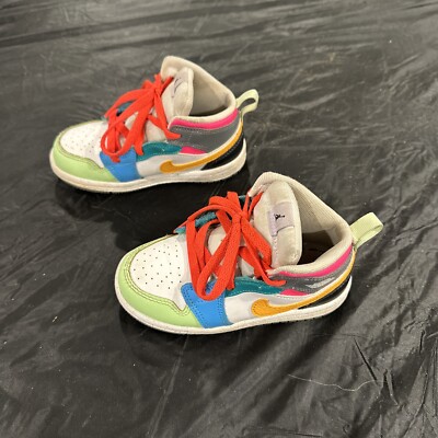 Jordan Mid SE Multicolor Kids Size