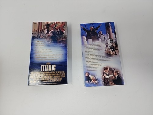James Cameron's Titanic VHS Movie in Box Set (Used) - Picture 8 of 8