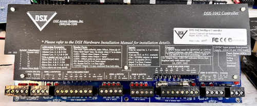 DSX-1042 Intelligent Controller Access Control Unit Subassembly 12VDC 1.5A - Bild 1 von 6