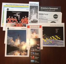 STS-105 SPACE SHUTTLE DISCOVERY NASA MISSION PORTFOLIO SHUTTLE  CREW PIC  MORE