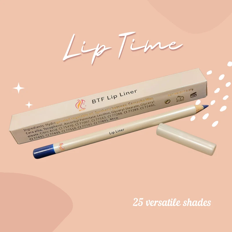 BTF 25 Colours High Pigment Long-Lasting Waterproof Matte Lipliner Lip Pencil - Image 3 of 4