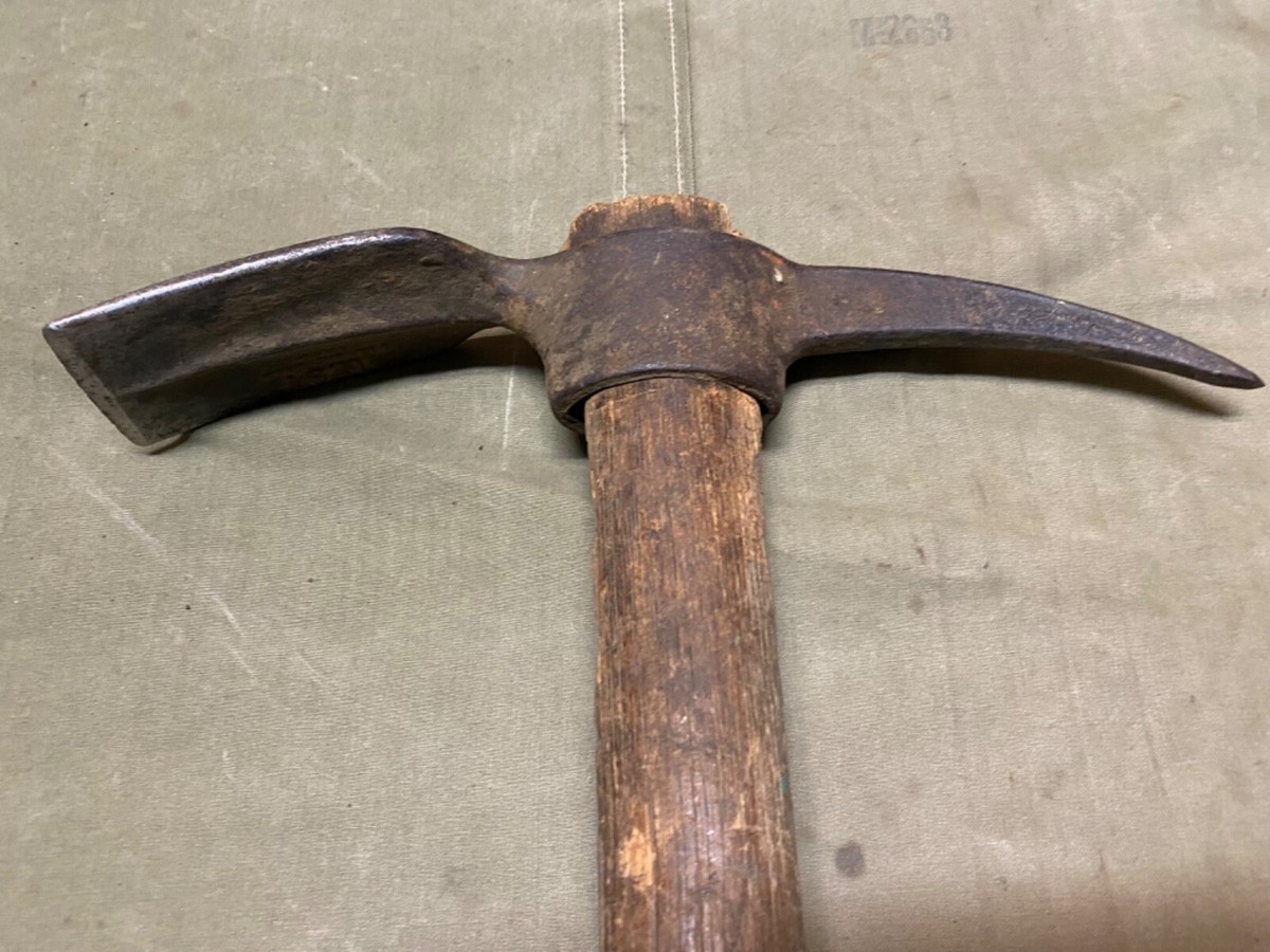 米軍 実物 メスキット M1910 ORIGINAL WWI WWII US ARMY M1910 PICK AXE MATTOCK- 