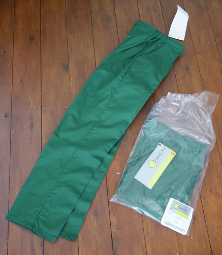 2 x Pairs Diamond Arco womens Workwear Trousers Green Pockets Size 10 ladies - Picture 2 of 7