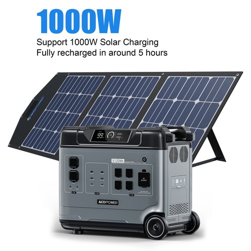 ⭐️AP P5000 Portable Power Station Massive 5120Wh Capacity/Powerful 2200W⭐️ - Picture 7 of 8